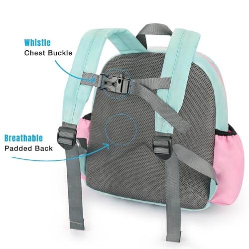 Image of STEAMEDBUN Toddler Backpack for Girls 2-4: Kids Backpack Boys Girls - Preschool Kindergarten Daycare Backpacks - 12 inch