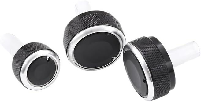 Aluminum Alloy Air Conditioning Knob AC Knob Heat Control Button for Volkswagen VW Passat B5 GOLF 4 MK4 Auto Accessories