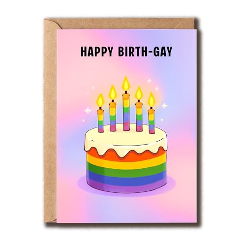 KoKi9xxGifts Happy Birth-QCJ[h - C{[o[Xf[P[LJ[h - LGBTe[}O[eBO-[AAjo[T[-󔒓-Flւ̃MtgB