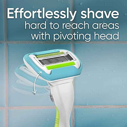 Gillette Venus Lâminas de barbear extra suaves para mulheres, 1 navalha Venus, 2 refis de lâmina de