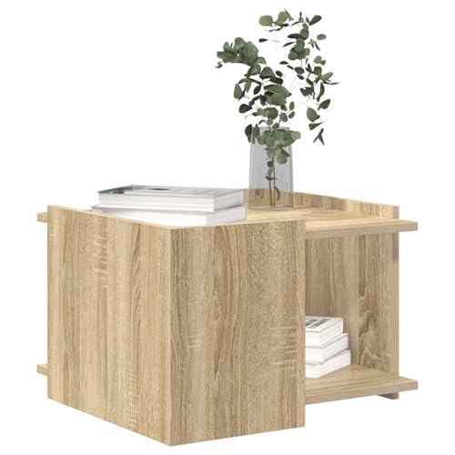 Table basse avec grand rangement meuble moderne multifonction 50 cm