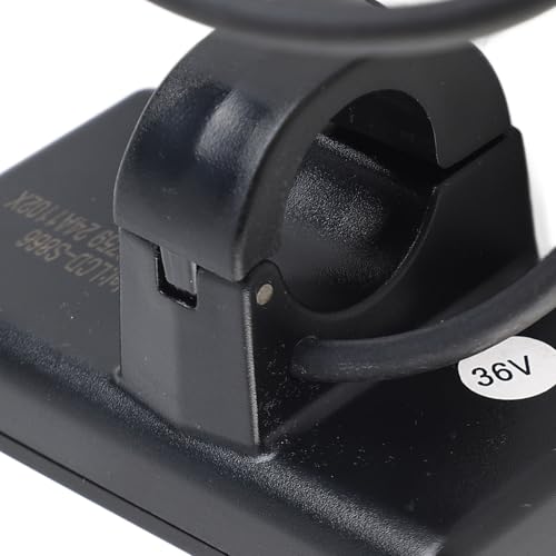 Aramox Pannello per Biciclette per Metro Digitale per Metro Digitale per Bici Elettrici Display con Materiale ABS IP65 IP65 per 24 V 36V 48 V Tensione