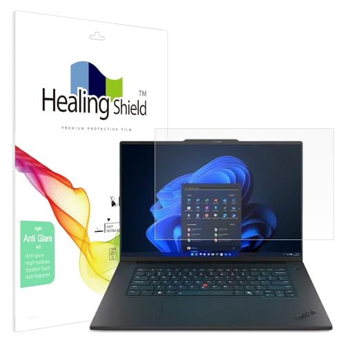 Healingshield �X�L���V�[���t���ی�t�B���� Screen Protector Light Anti-Fingerprint Anti-Glare Matte Film LENOVO ThinkPad P1 Gen8�Ƃ̌݊�������
