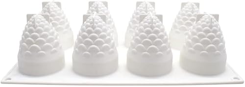 Vista 24 de Molde de silicona para postres, molde de silicona para hornear, molde de fondant, forma de fruta, caramelo de azúcar, gelatina, molde