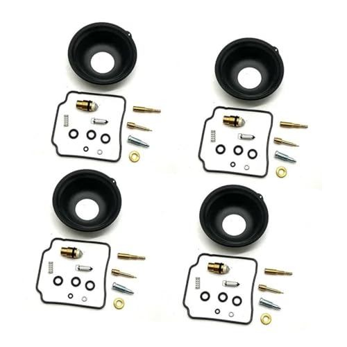 �ƌ݊������� Motorcycle Engine Diaphragm Fit For FZX750 1988-1989 FZX 750 Carburetor Repair Kit Rebuild Set �o�C�N�p�[�c(Kit C)