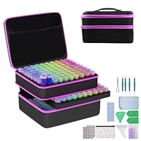 ARTDOT Boîte de rangement à 60 compartiments pour kits de peinture