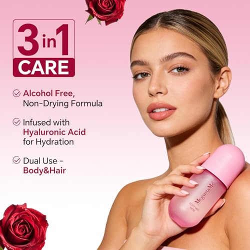 Image of Rose Body Spray for Women, Paraben & Phthalate Free, Vegan & Cruelty-Free Gentle Fragrance Mist, Quick Dry Non-Greasy Scent Spray, 3.38 fl oz