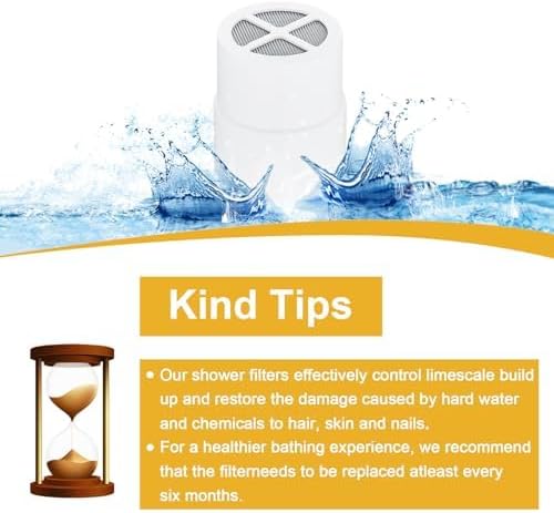 Miniatura 9 de Cartucho de repuesto Filtro de ducha para filtro de cabezal de ducha Jolie (1 uds.)