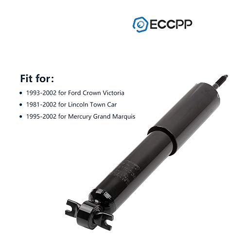 Shocks Set 2 Eccpp Shocks Absorbers For Ford For Lincoln Fits 1993-2002 For Ford Crown Victoria,1981-2002 For Lincoln Town Car,1995-2002 M-Ercury Grand Marquis Front Shocks Struts 344424 #TOP3