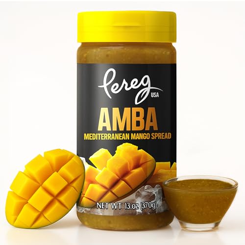 Pereg Amba, Mediterranean Mango Spread, 13 oz (2 Pack) |