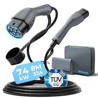 bokman – bokman Typ 2 Ladekabel 7,4 kW 8 Meter