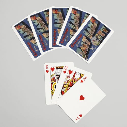 Lantern Press naipes poker tamaño estándar miniatura 7