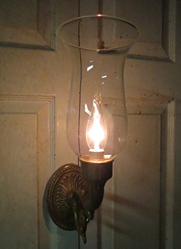 B&P Lamp® Royal Craft 1 5/8" X 8 1/4" Clear Hurricane Shade #TOP1