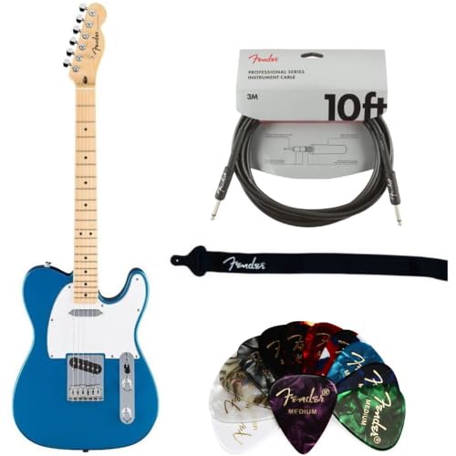 Fender Standard Telecaster GLM^[ - ANA}^bNoh tF_[NVbNM^[sbN 12pbNA3.0 m V[Y CXgDgP[u ubNAS M^[Xgbv 5.08cm ub