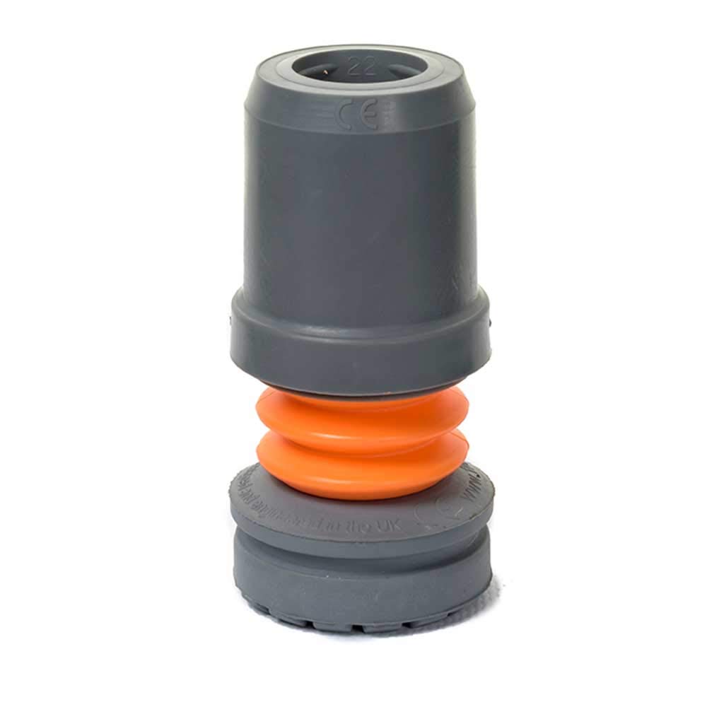NRS Healthcare Flexyfoot Shock Absorbing Ferrule, Grey, 25 mm
