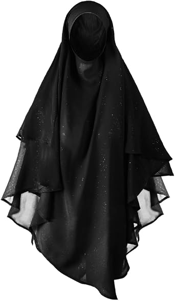 PENINSULA LOVE Women Khimar Hijab Muslim Instant Scarf Chiffon Islamic Head Cover Headscarf Ramadan Eid Prayer Long Scarf