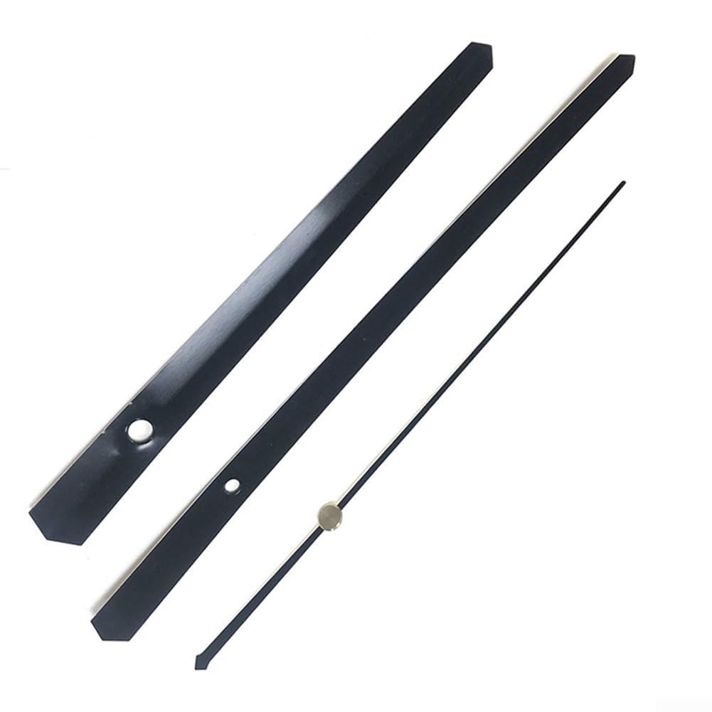 Tools Uhrwerk-Set für große Wanduhren, wichtige Teile für eine einfache Montage (schwarz)
