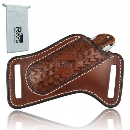 Compact Leather EDC Sheath