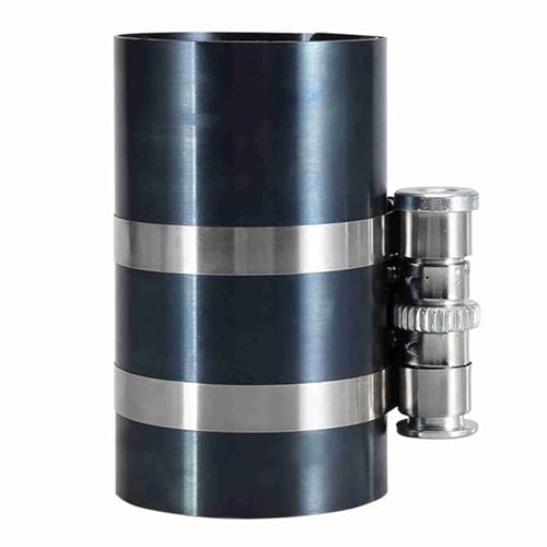 Attrezzo compressore fasce elastiche del motore Attrezzo per la rimozione dell'installatore delle fasce elastiche Attrezzo per l'installazione del pistone a cricchetto(4 Inches)