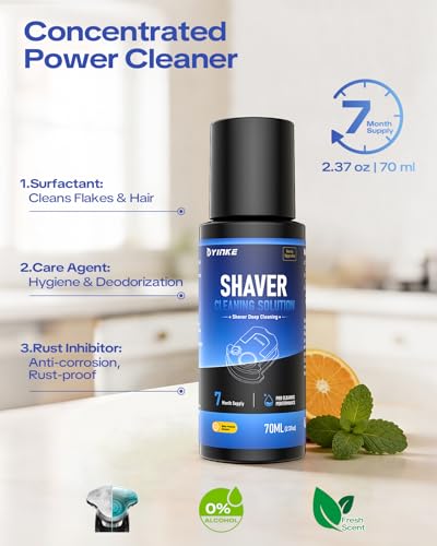 Image of 2026 New Reusable Cartridge with 3 Pack Cleaner Refill, 21 Month Supply Compatible with Braun CCR Clean & Renew, Eco-Friendly Shaver Cleaning and Care Solution Kit