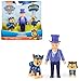 Hund und günstig Kaufen-PAW PATROL Hero Pups – Actionfiguren-Set mit 1 Chase Hundefigur, 1 Chaos-Kätzchen Figur und 1 Bürgermeister Besserwisser Figur, Spielzeug geeignet für Kinder ab 3 Jahren