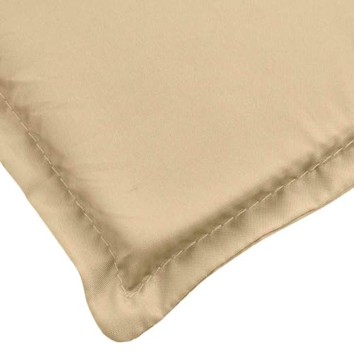 Coussin pour chaise longue imperméable et antidérapant gris