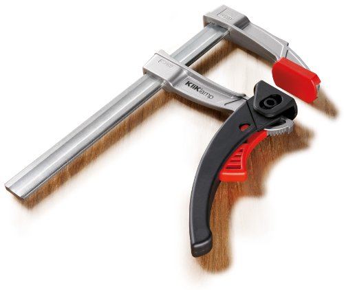 BESSEY KliKlamp KLI 200/80, Spannweite 200 mm Ausladung 80 mm, Stabile Fest- und Gleitbügel aus leichtem Magnesium, Gewicht 0,32 Kg