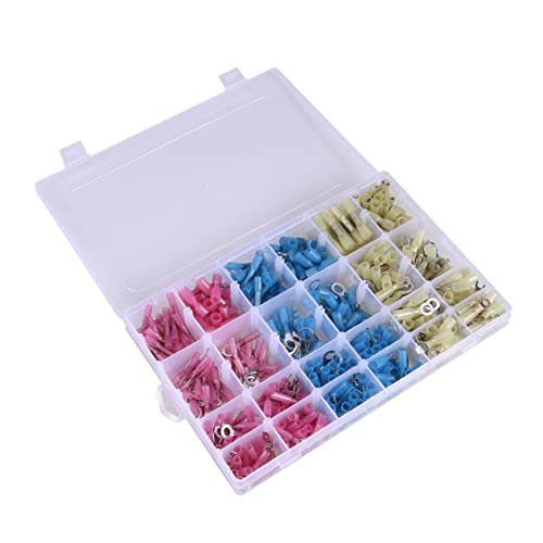 Cosses à anneau thermorétractables avec isolation plastique étanche en métal résistant