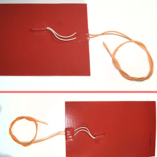 Résistance chauffante silicone flexible plate 100W pour chauffage technique - 8