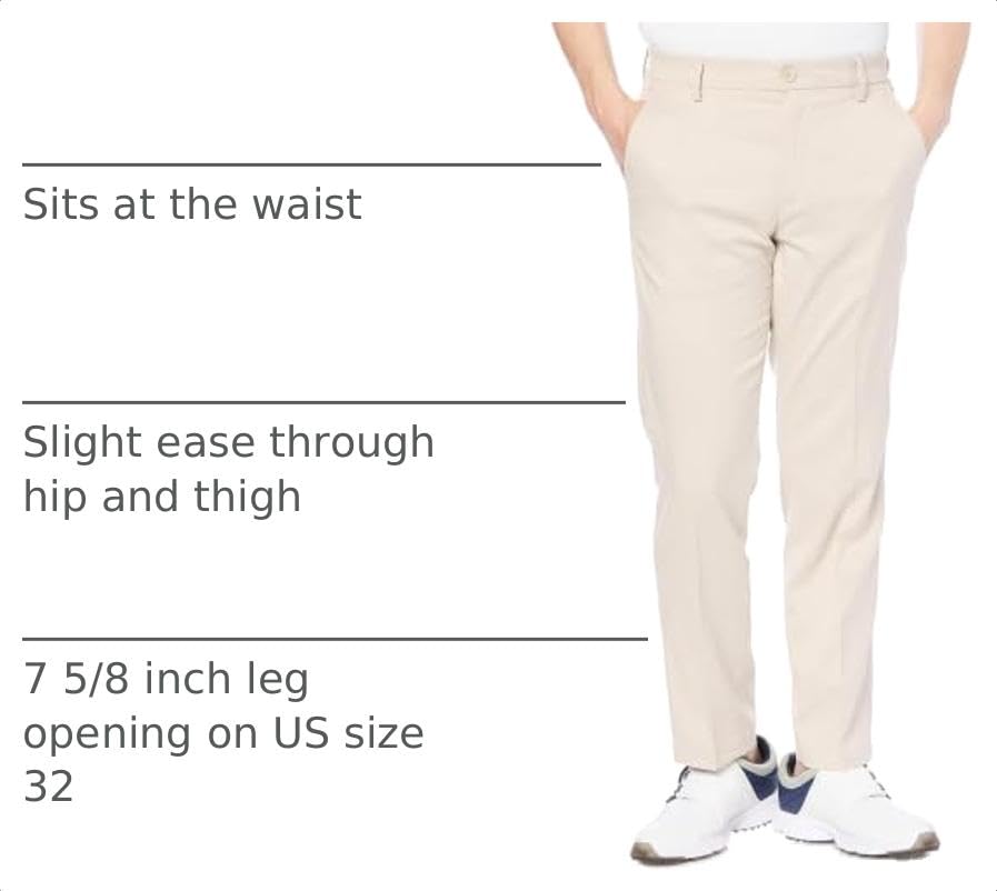 Image of Amazon Essentials Men's Straight-Fit All-Day Stretch Golf Pant