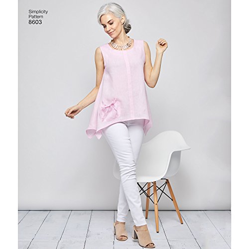 Patron Creative Patterns Hauts La Simplicité A tailles XS à XL pour patrons - 7