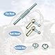 X AUTOHAUX ATV Lenkspurstange Kit Kugelkopf für 50cc 70cc 90cc 110cc 220 mm