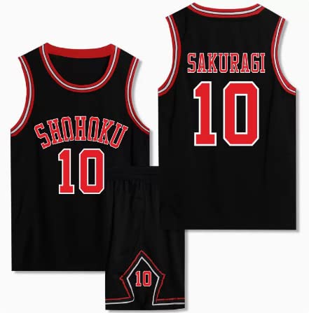 Amazon.co.jp: Uniform, Slam Dunk Basketball Jersey, Shōhoku