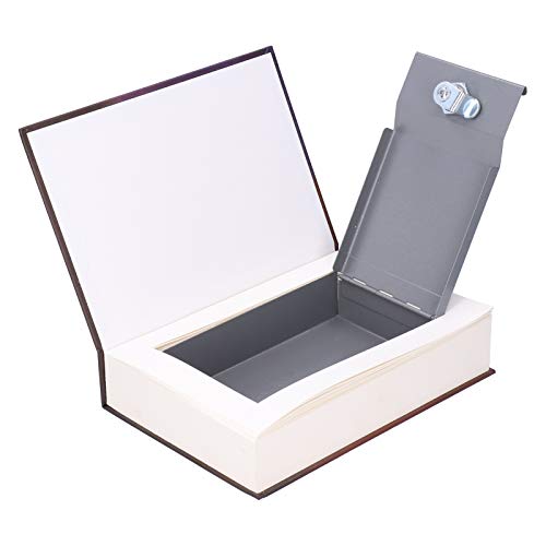 Caja fuerte para libros de 22,2 cm, un joyero camuflado con llave para proteger tu efectivo 4