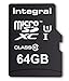 Price comparison product image Integral Memory UltimaPro 64 GB MicroSDXC Class 10 Memory Card up to 40 MB/s, U1 Rating, Black
