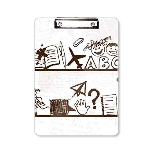 Porte-bloc enfants A4 mignon pour dessiner en voyage et école