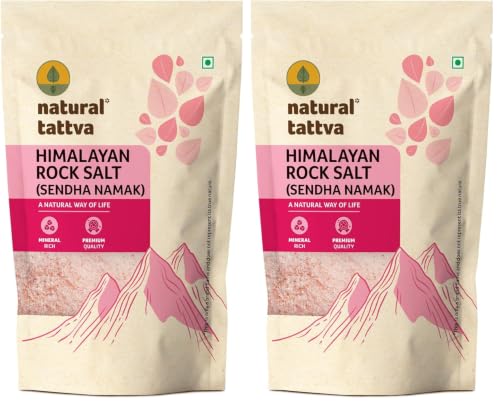 Image of Natural Tattva Himalayan Rock Salt (Sendha Namak), 1kg (Pack of 2)
