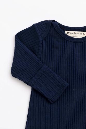 MONICA + ANDY Baby Organic Knot It Gown2