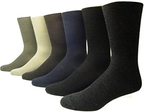 Non-elastic top Merino Wool Dress Socks (2 Pairs)3