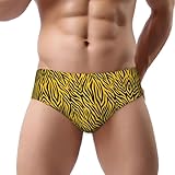 [ヌフハイト] トラ柄 節分 メンズブリーフ 三角パンツ 男性用下着 xl