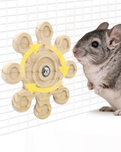 Jevnd Rotating Wood Chew Toy