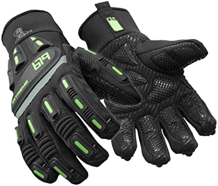 RefrigiWear Extreme Freezer Gloves, Winter Work Gloves, -30°F Comfort Rating, (Black)