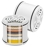 Cobbe Shower Head Filter Replacement Cartridge, 16-Stage Shower Head Filter for Hard Water for Remove Chlorine and Harmful Substances Hard for Hard Water - Reduces Dry Itchy Skin - 2 Packs
