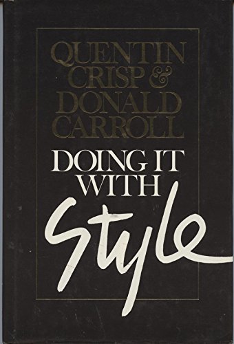 Doing it with style