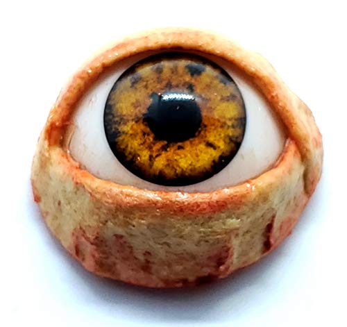 Realistic Life Size Acrylic Eye Dot for Halloween Props, Masks, Dolls, Crafts, Jewelry 1.25