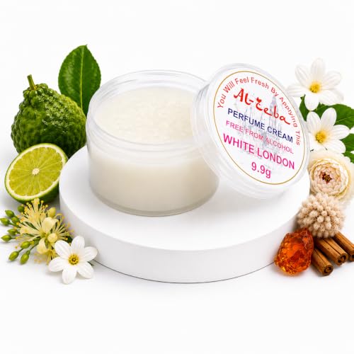 Image of Solid Perfume |WHITE LONDON | Long Lasting Alcohol-Free Solid Perfume Cream | Travel Friendly | Fresh Sport Fragrance | 9.9g