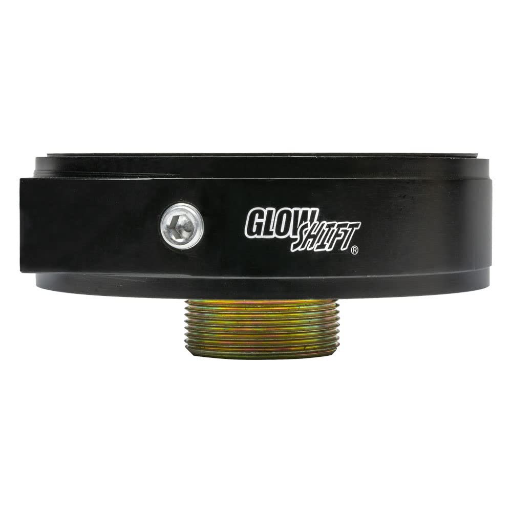 GlowShift Oil Filter Sandwich Adapter Compatible with Ford Super Duty 7.3L Power Stroke 1994-2003 - Install up to (4) 1/8-27 NPT Oil Pressure &
