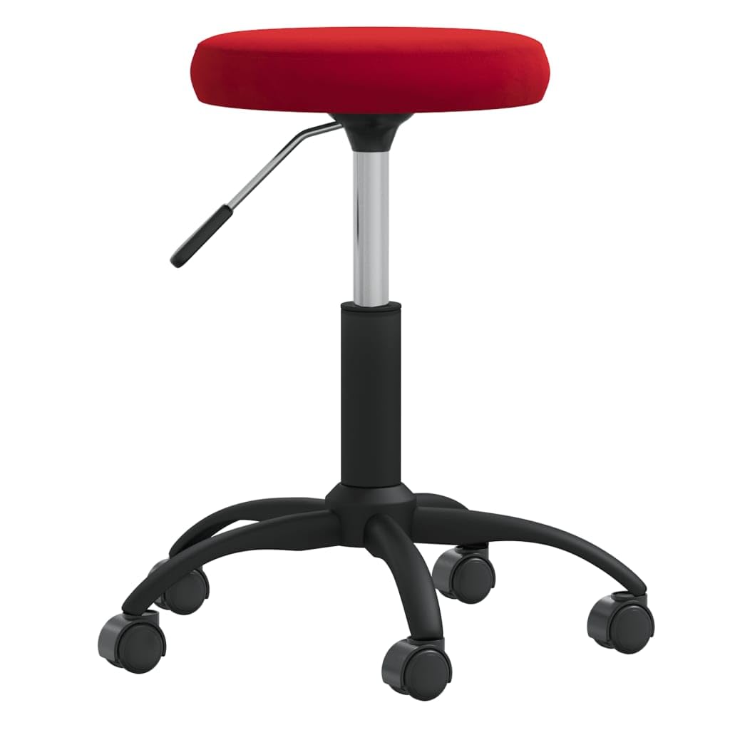 Massagehocker Samt Weinrot,Gesundheit & Schönheit,Körperpflege,Massage & Entspannung,Massagestühle,Rot,3.95 kg-3085744