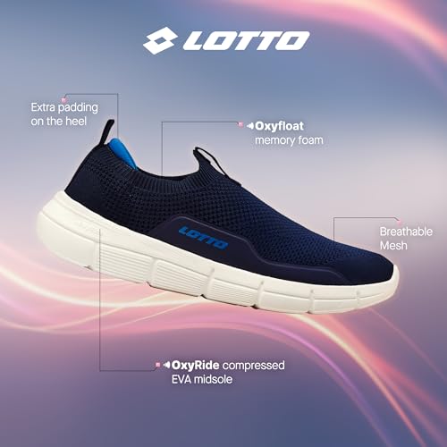 Image of Lotto Men Pulsestep Slip-on Walking Shoes