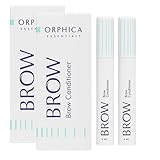 Orphica Brow Acondicionador De Cejas 2 x 4 ml - Crece Cejas, Serum Cejas Crecimiento y Densidad - Suero Cejas para un Crecimiento Rápido y Cejas Pobladas - Dermatológicamente Comprobado